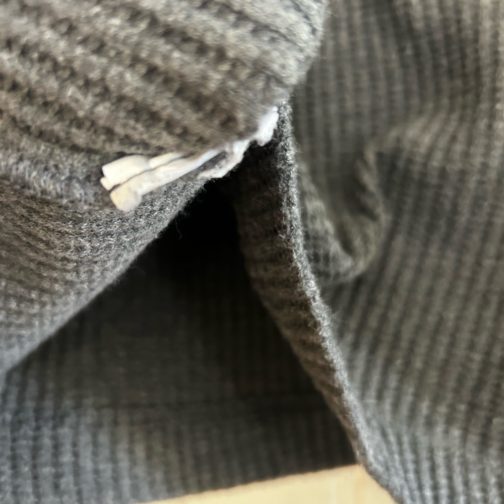 Gap oversized long sleeve waffle t-shirt - Picture 6 of 8